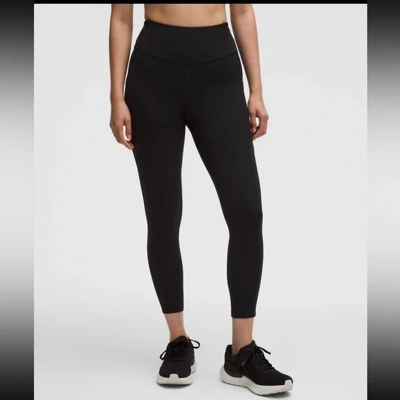 Lululemon Fast and Free High-Rise 7/8 Tight II Nulux 25" Tight size 8 black - Picture 1 of 16